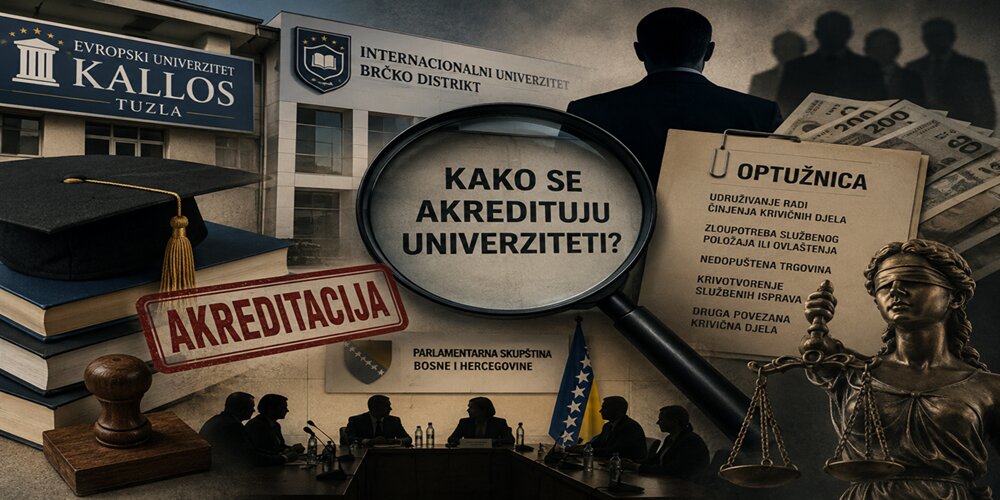 PARLAMENT BiH: Optužnice, političke veze i sporne akreditacije privatnih univerziteta
